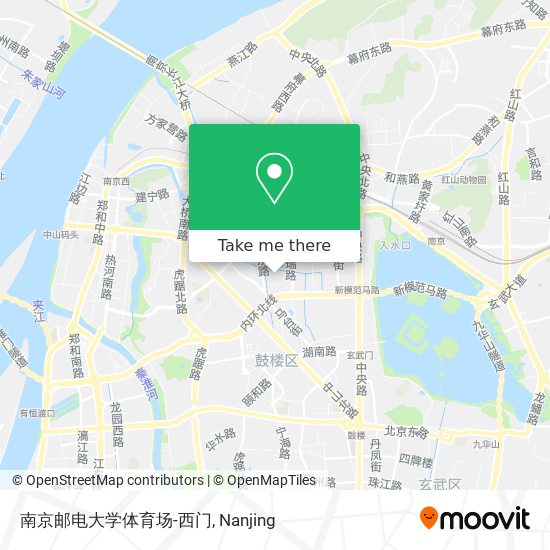 南京邮电大学体育场-西门 map