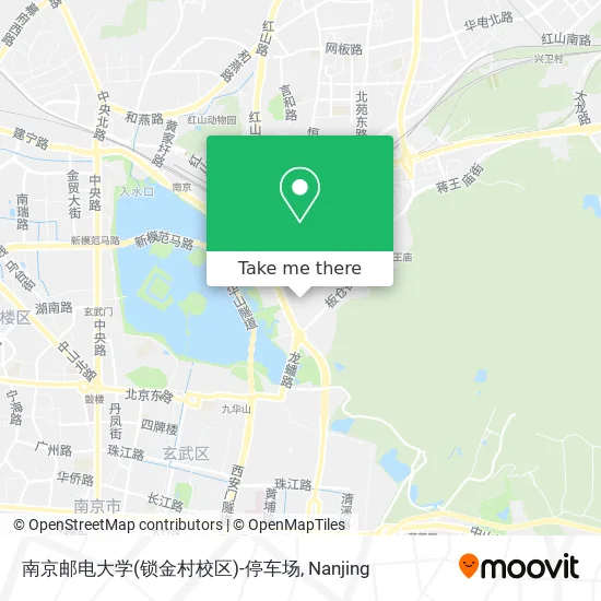 南京邮电大学(锁金村校区)-停车场 map