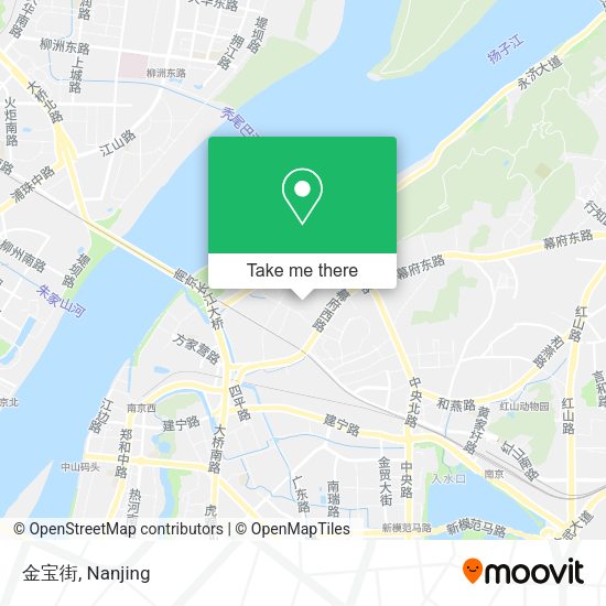 金宝街 map