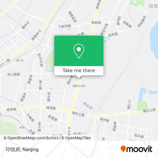 印悦府 map