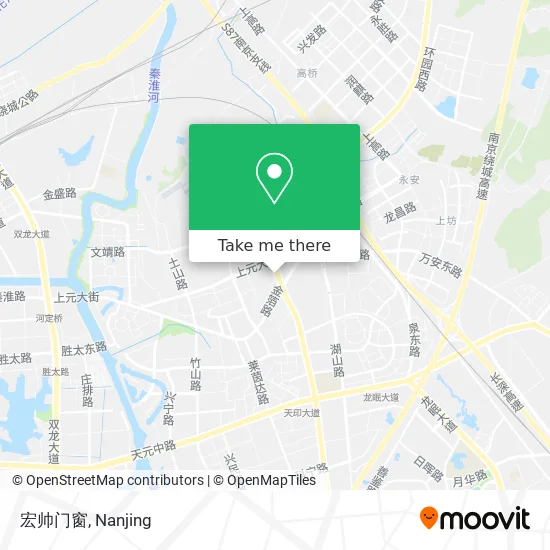 宏帅门窗 map