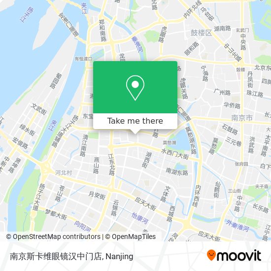 南京斯卡维眼镜汉中门店 map