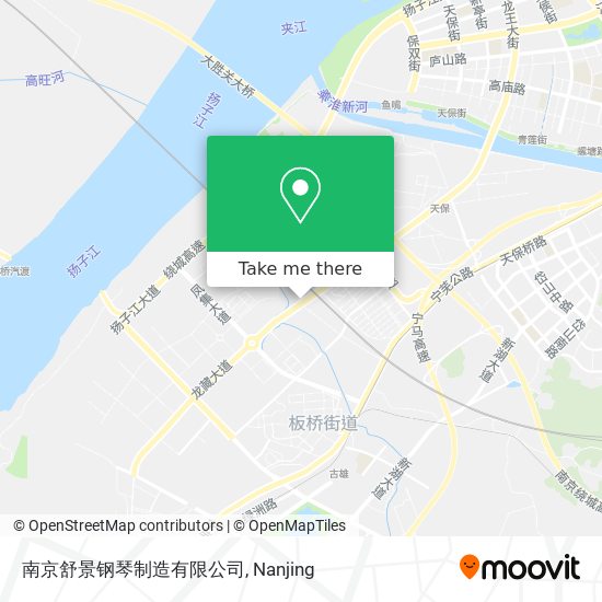 南京舒景钢琴制造有限公司 map