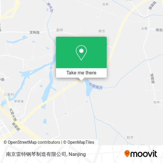 南京雷特钢琴制造有限公司 map