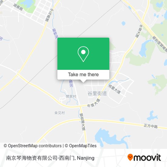 南京琴海物资有限公司-西南门 map