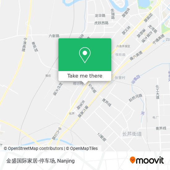 金盛国际家居-停车场 map
