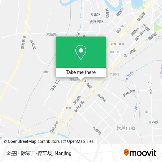 金盛国际家居-停车场 map