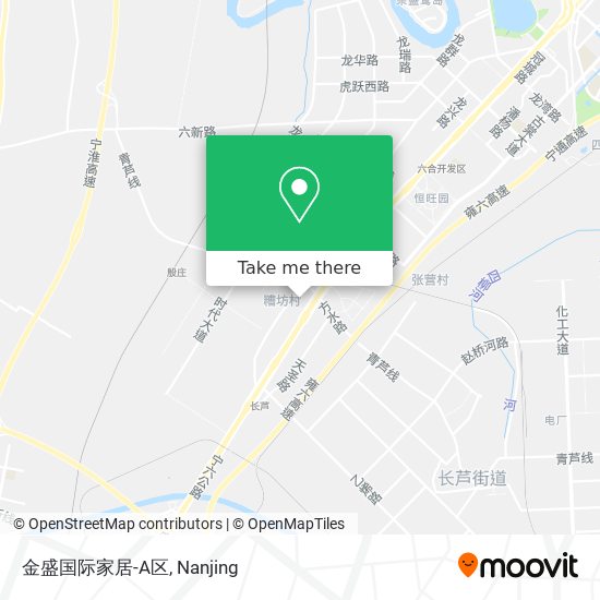 金盛国际家居-A区 map