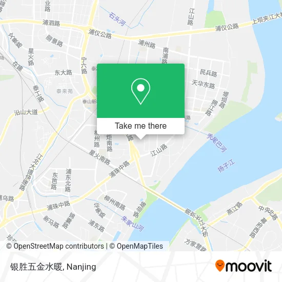 银胜五金水暖 map