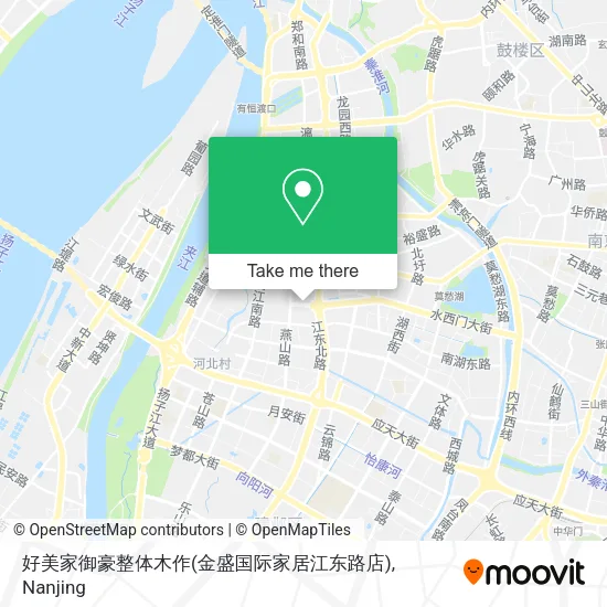 好美家御豪整体木作(金盛国际家居江东路店) map