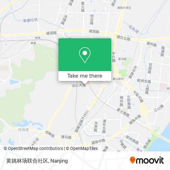 黄姚林场联合社区 map