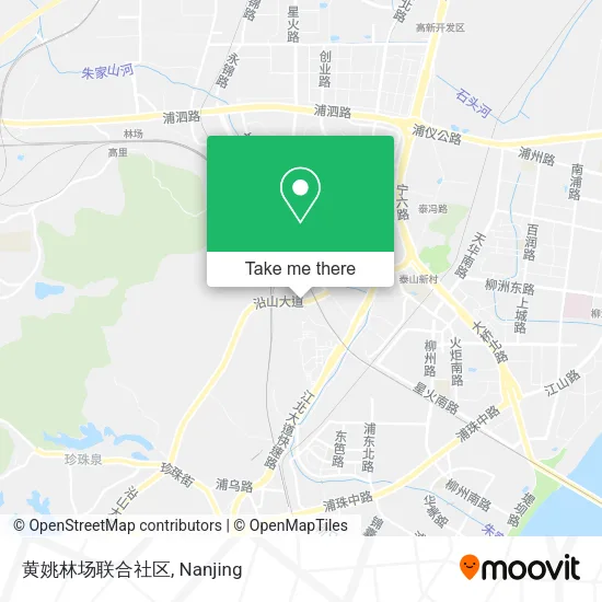 黄姚林场联合社区 map