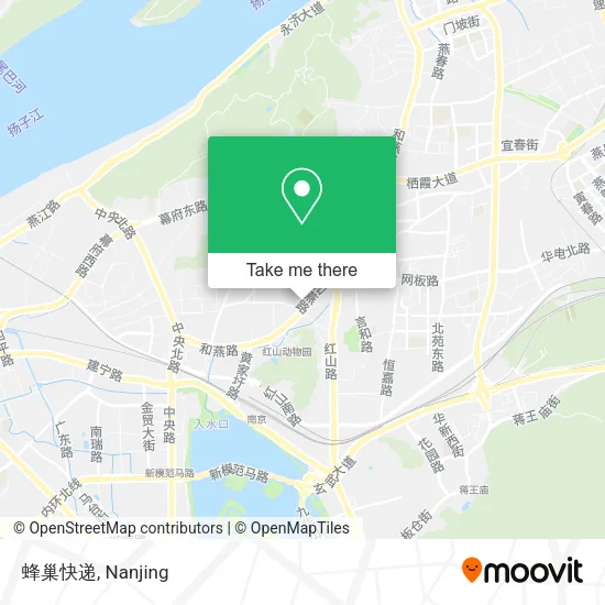 蜂巢快递 map