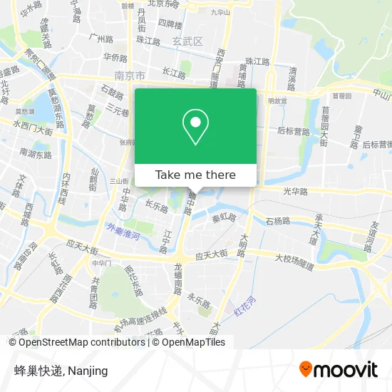 蜂巢快递 map