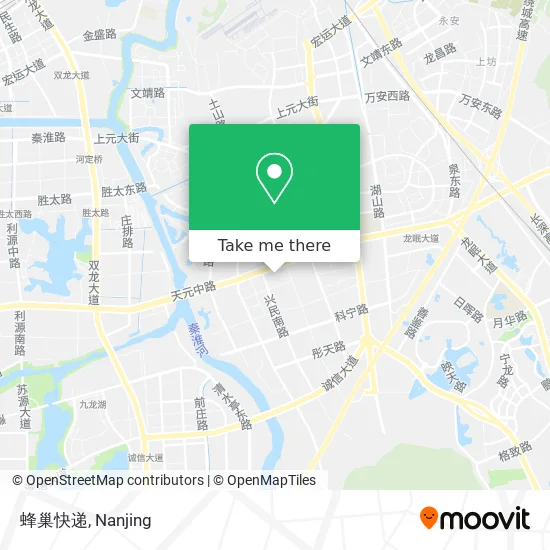 蜂巢快递 map