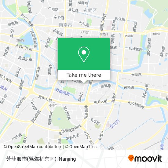 芳菲服饰(骂驾桥东南) map