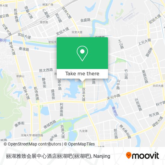 丽湖雅致会展中心酒店丽湖吧 map