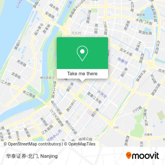 华泰证券-北门 map