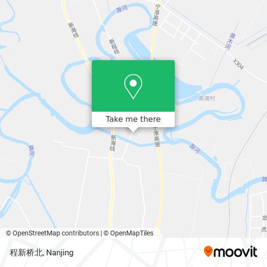 程新桥北 map