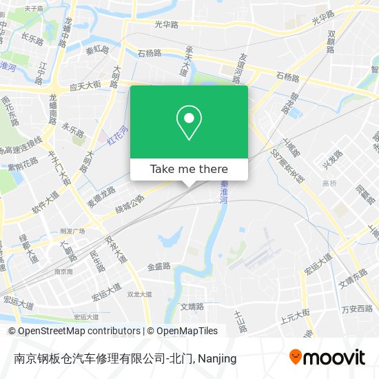 南京钢板仓汽车修理有限公司-北门 map