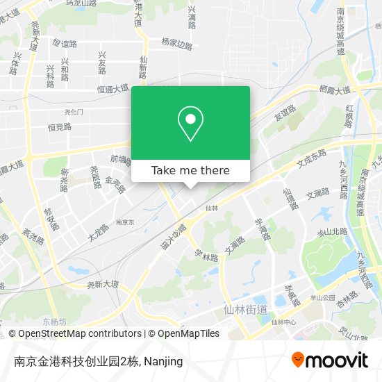 南京金港科技创业园2栋 map