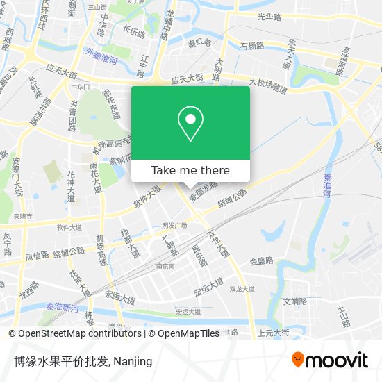 博缘水果平价批发 map