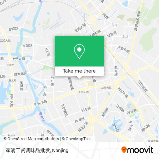 家满干货调味品批发 map