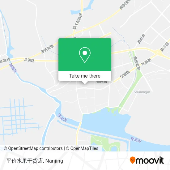 平价水果干货店 map
