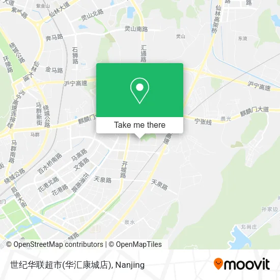 世纪华联超市(华汇康城店) map