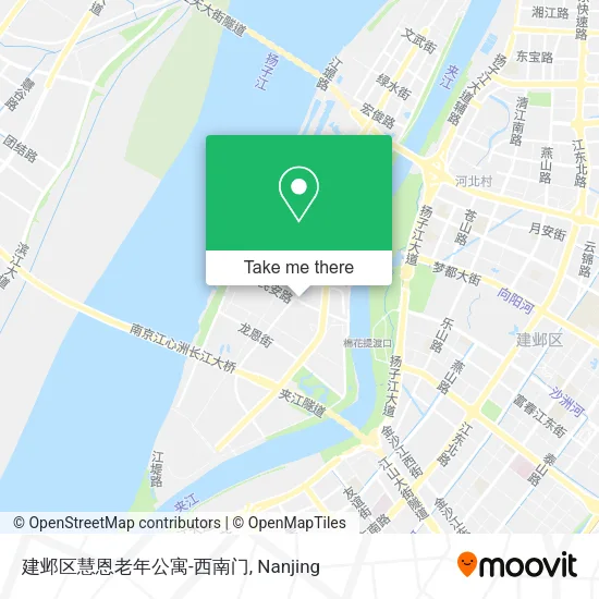 建邺区慧恩老年公寓-西南门 map