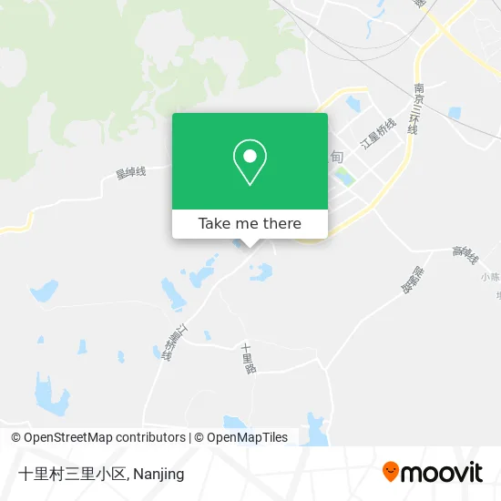 十里村三里小区 map