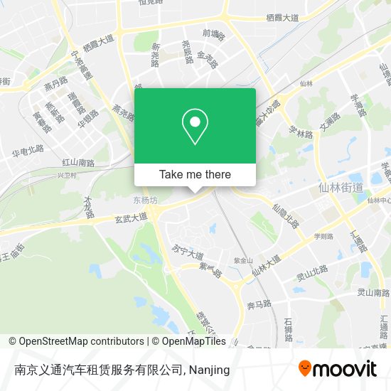 南京义通汽车租赁服务有限公司 map