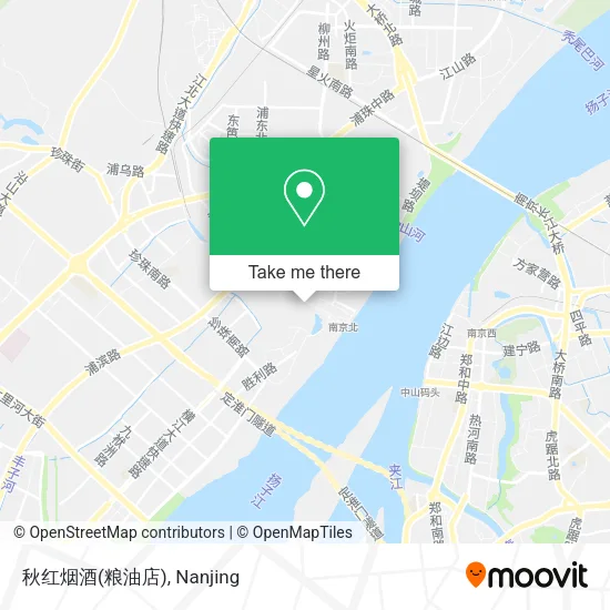 秋红烟酒(粮油店) map