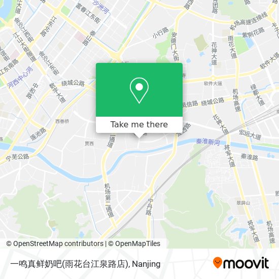 一鸣真鲜奶吧(雨花台江泉路店) map