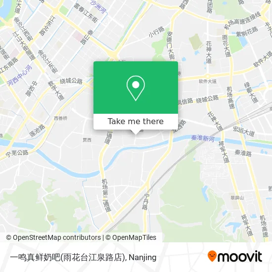 一鸣真鲜奶吧(雨花台江泉路店) map