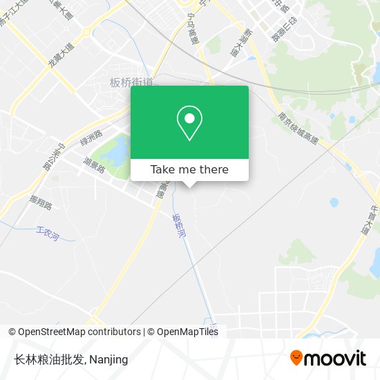 长林粮油批发 map
