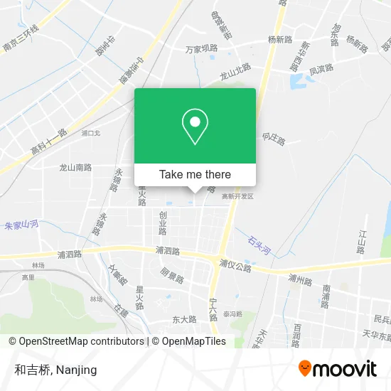 和吉桥 map