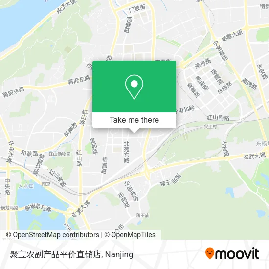 聚宝农副产品平价直销店 map