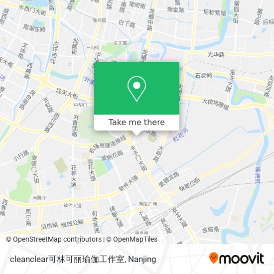 cleanclear可林可丽瑜伽工作室 map