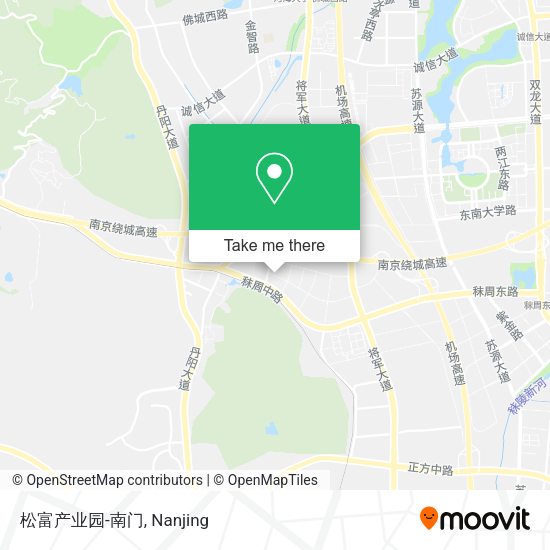 松富产业园-南门 map