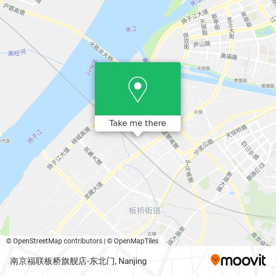 南京福联板桥旗舰店-东北门 map