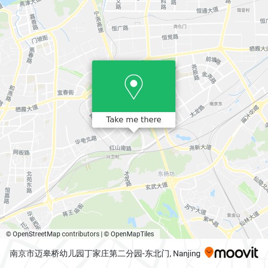 南京市迈皋桥幼儿园丁家庄第二分园-东北门 map