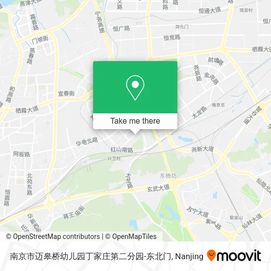 南京市迈皋桥幼儿园丁家庄第二分园-东北门 map