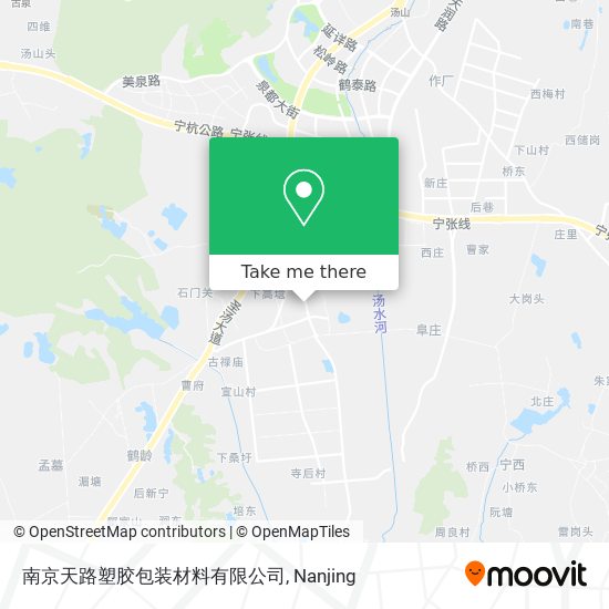 南京天路塑胶包装材料有限公司 map