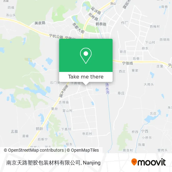 南京天路塑胶包装材料有限公司 map