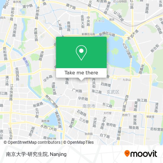 南京大学-研究生院 map