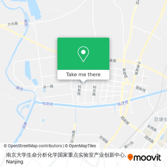 南京大学生命分析化学国家重点实验室产业创新中心 map
