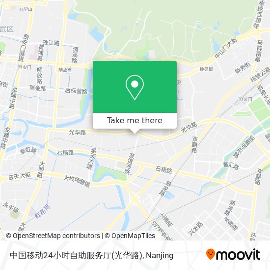 中国移动24小时自助服务厅(光华路) map