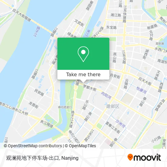 观澜苑地下停车场-出口 map