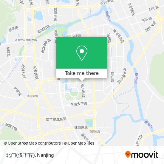 北门(仅下客) map
